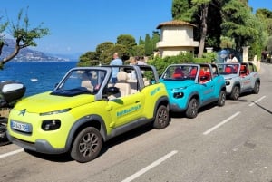 Från Nice: Monaco & Eze Guidad tur i elektrisk cabriolet