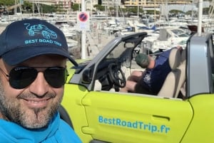Nizzasta: Monaco & Eze Opastettu kierros sähköisellä avoautolla