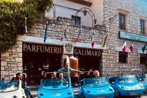 Au départ de Nice : Visite privée de la Côte d'Azur en voiture décapotable