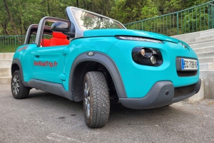 From Nice to Monaco in a 4 seats Electric Convertible