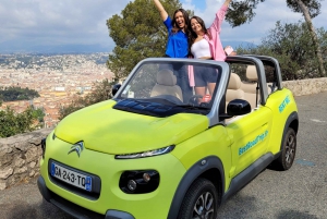 From Nice to Monaco in a 4 seats Electric Convertible
