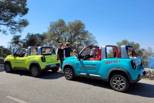 From Nice to Monaco in a 4 seats Electric Convertible