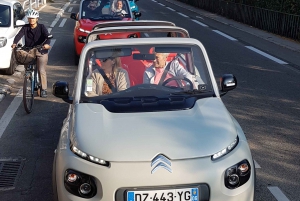 From Nice to Monaco in a 4 seats Electric Convertible
