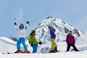 Von Nizza aus: Ganztagestour Winterurlaub in den französischen Alpen