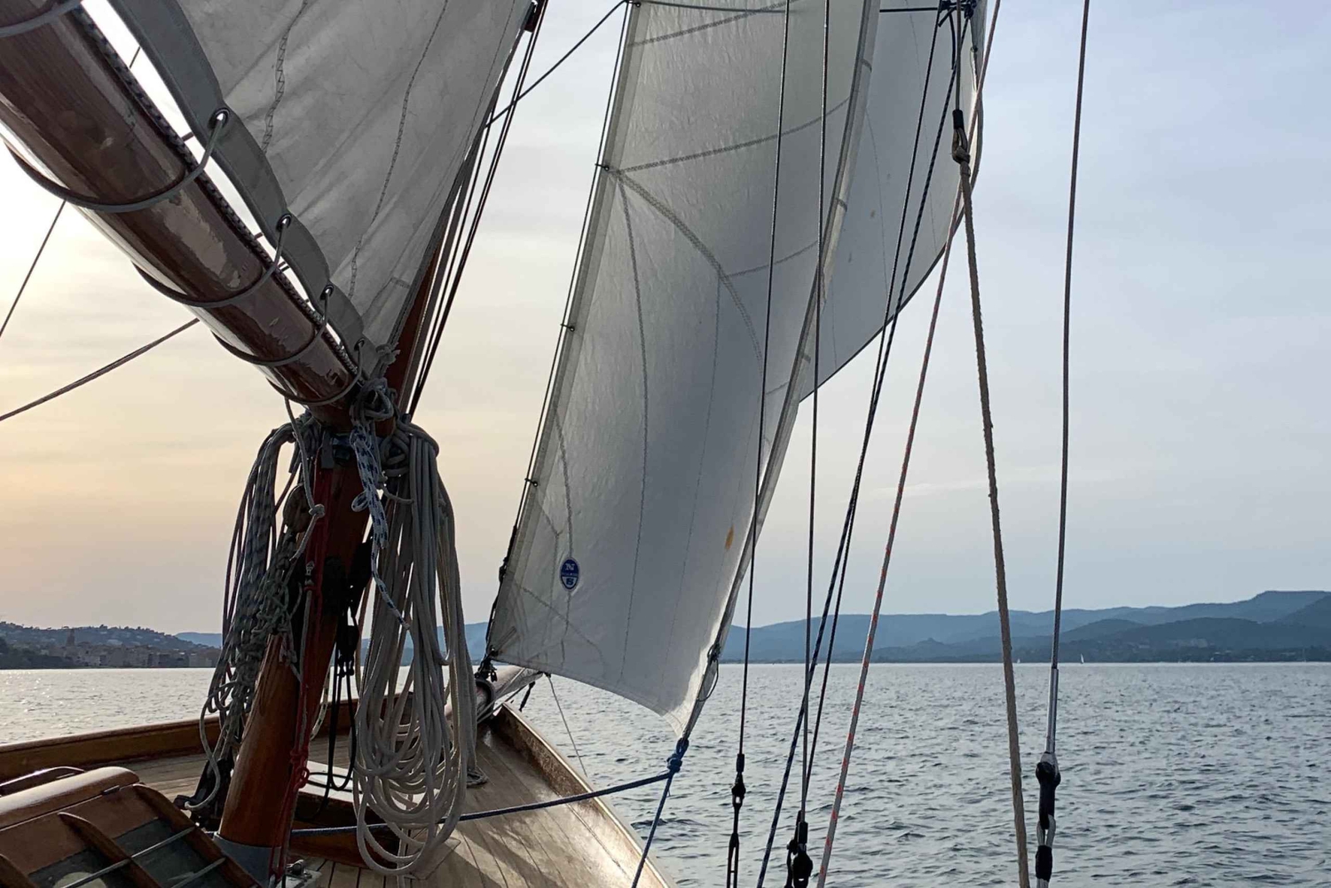 From Port Grimaud: Half-Day Classic Yacht Sailing Experience