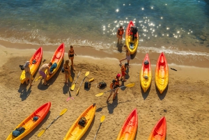 Golf-Juan: Kayaking adventure, picnic, and snorkeling at the Lérins Islands