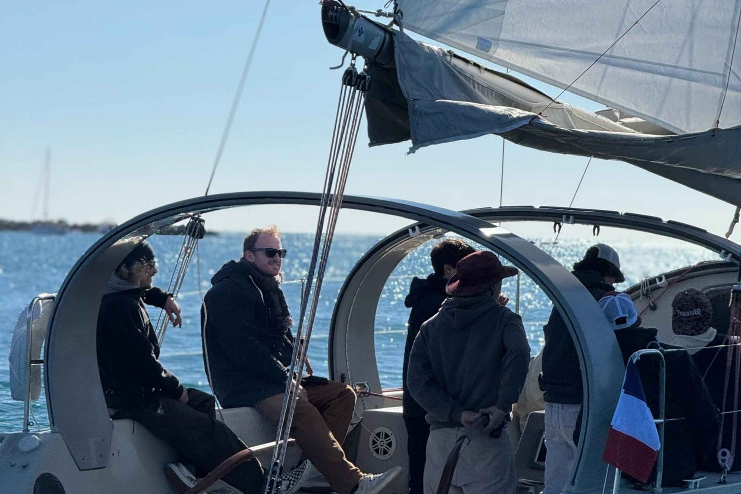 Golfe-Juan: Entdecke die Kunst des Segelns auf einer Panorama-Kreuzfahrt