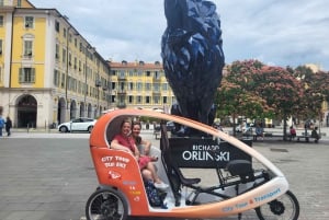 Nice : Visita privada 1H em Vélotaxi com um guia local.