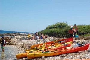 Wyspa LERINS CANNES: wypożycz nasz kajak na 1-dniową wycieczkę