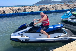 Vesiskootteriseikkailu Côte d'Azurilla – turvallinen, opastettu ja sopii kaikentasoisille