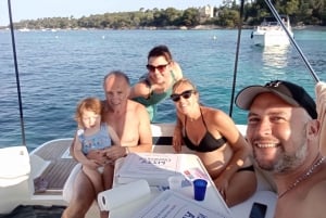 Mandelieu: Besuch und Aperitif mit dem Privatboot