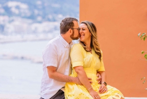 Menton: Privat fotografering med en professionell fotograf