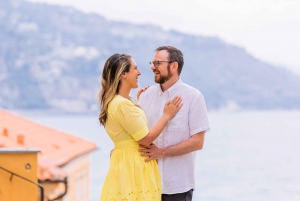 Menton: Privat fotografering med en professionell fotograf