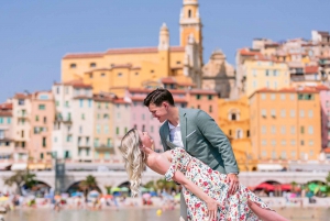 Menton: Private Photoshoot with a Professional Photographer