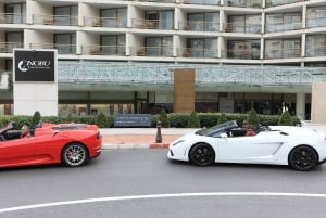 Monaco 1H Ferrari & Lamborghini tours for 2 people