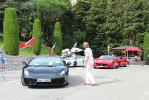 Monaco 1H Ferrari & Lamborghini tours for 2 people