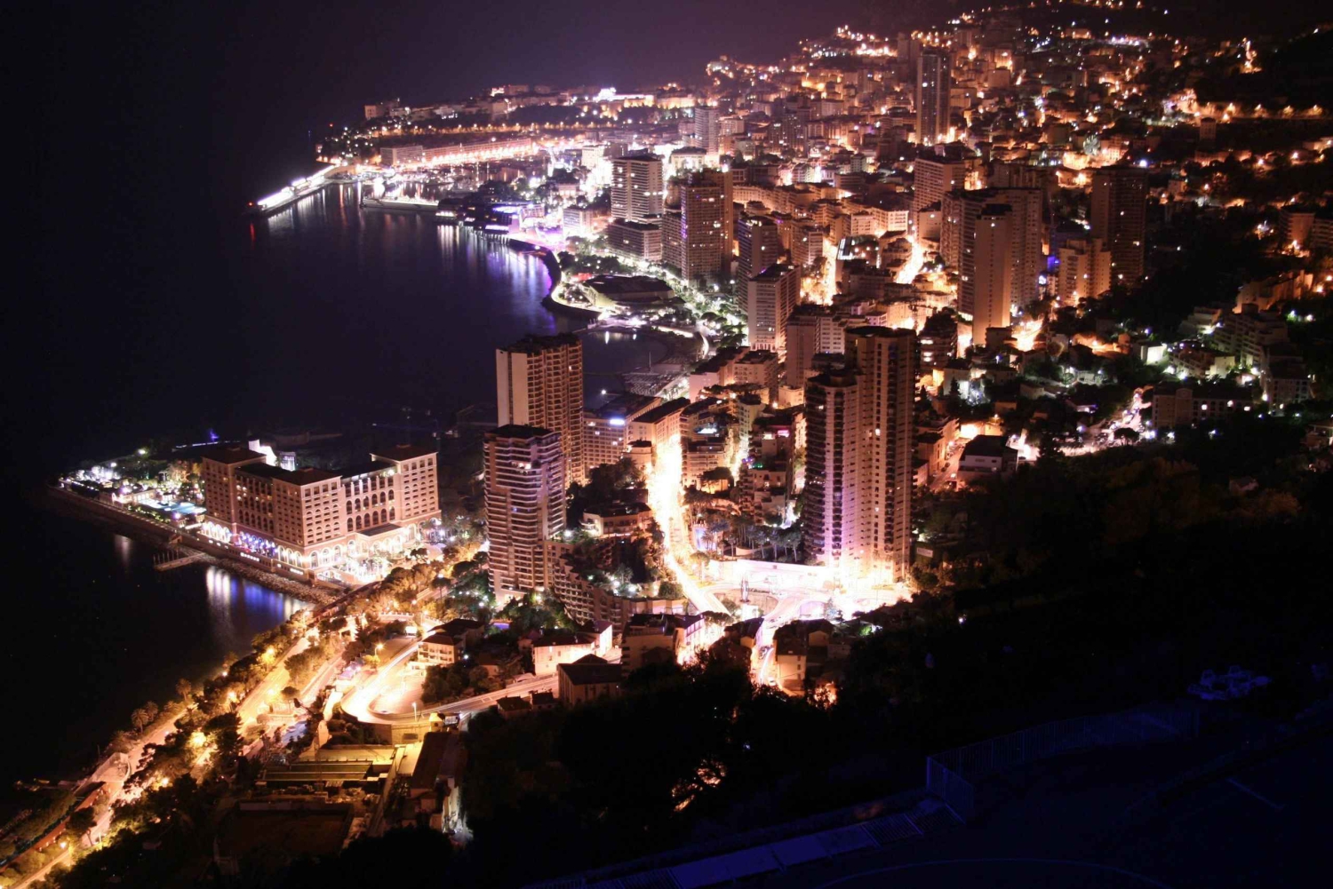 Monaco et Monte Carlo by night Circuit privé