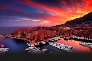 Monaco & Monte-Carlo yöllä Yksityinen kierros