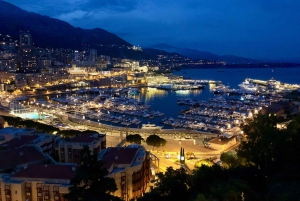 Monaco : visite nocturne du village d'Èze, de Monaco-Ville et de Monte-Carlo