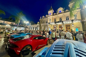 Monaco : visite nocturne du village d'Èze, de Monaco-Ville et de Monte-Carlo