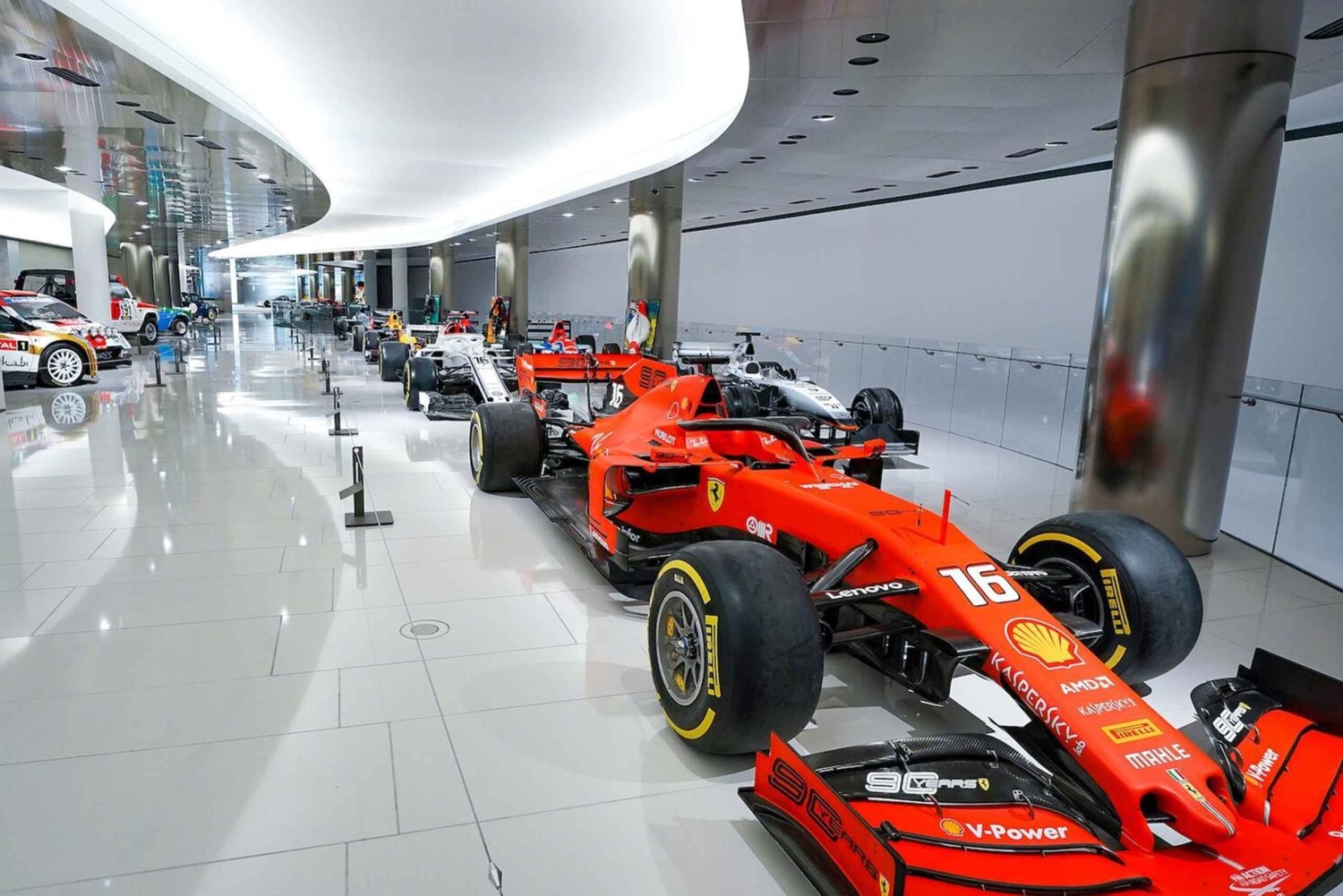 Monaco, Monte-Carlo, die Autosammlung des Prinzen und der Palast