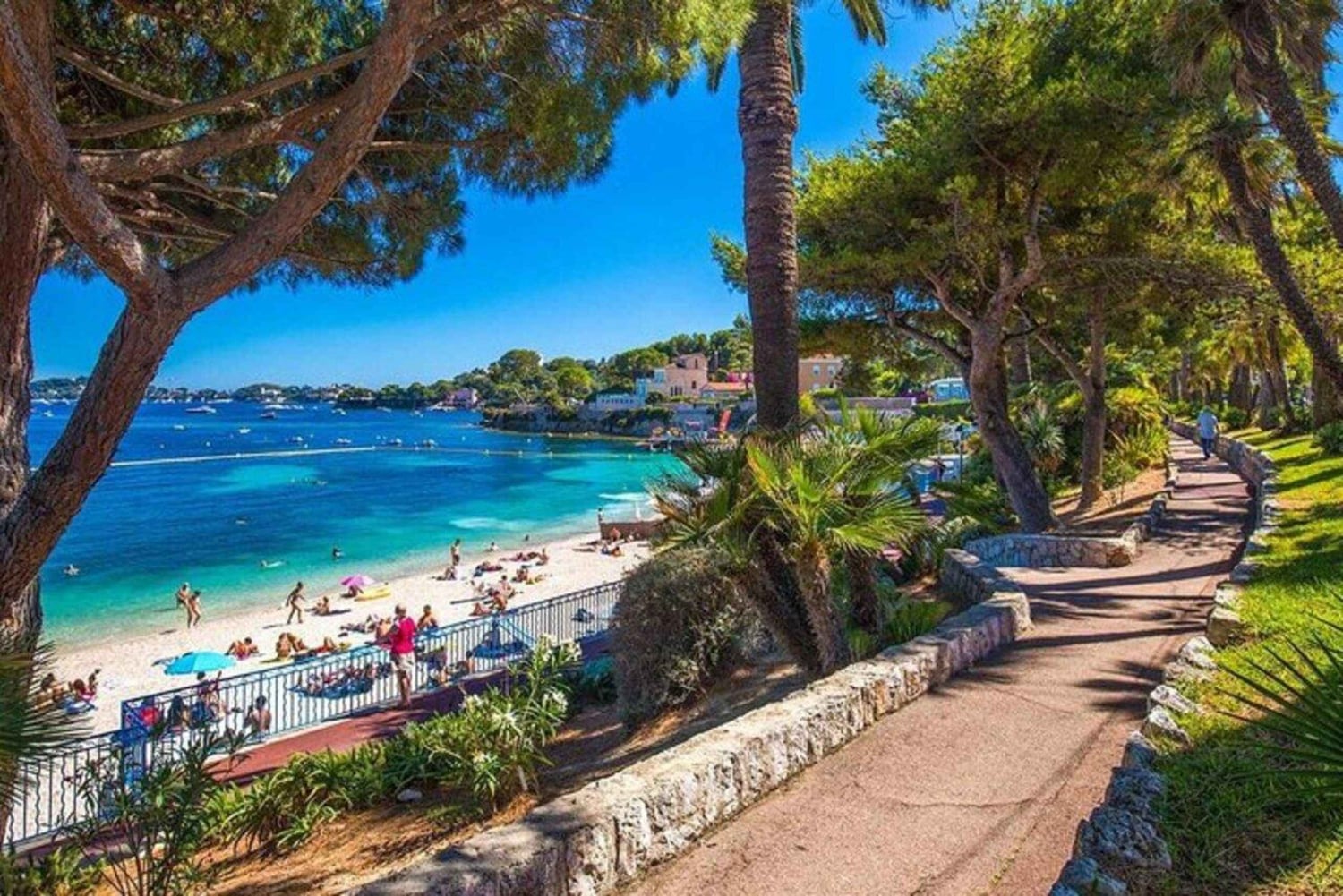 Monaco, vue panoramique sur Nice, Beaulieu, Saint-Jean-Cap-Ferrat