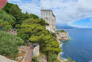Monaco, vue panoramique sur Nice, Beaulieu, Saint-Jean-Cap-Ferrat