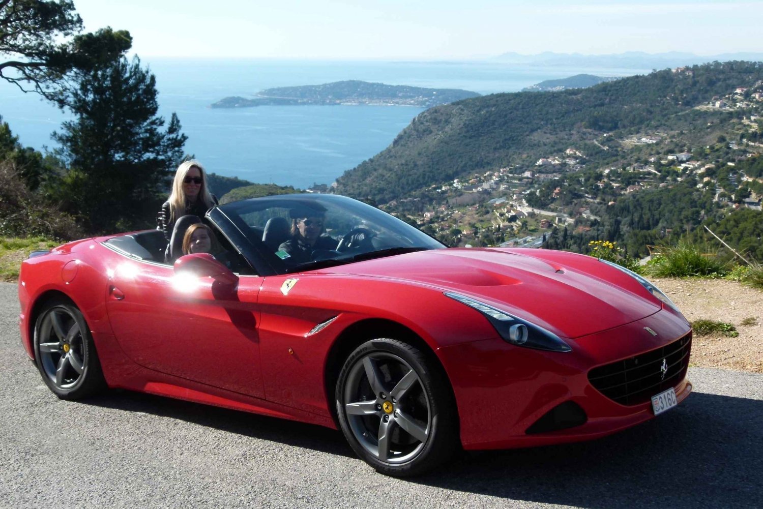 Nice: 1-Hour Ferrari California T Drive