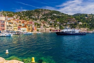 Niza: Crucero turístico de 1 hora por la bahía de Villefranche