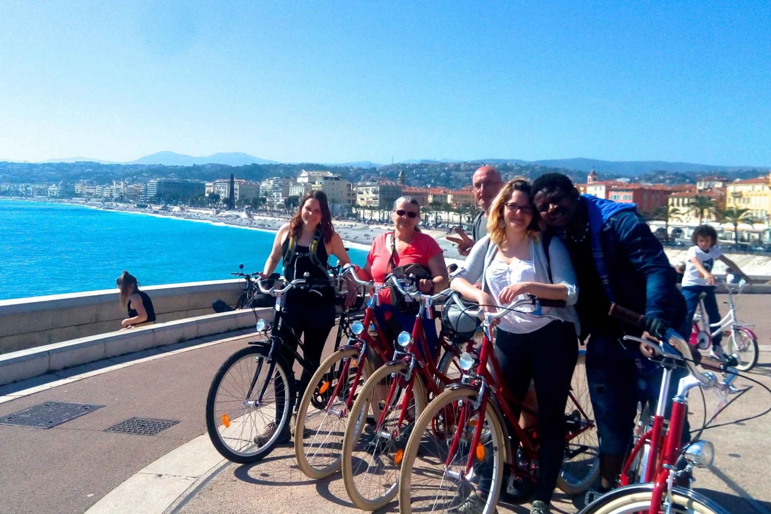 Niza: Excursión en bici de 3 horas con lo esencial