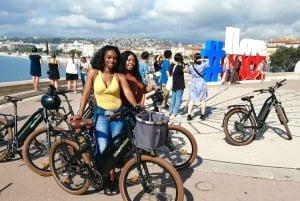 Nice : visite panoramique de 3 h à vélo électrique