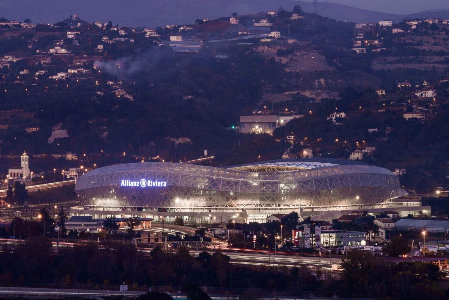 Nice: Allianz Riviera-stadion och Nationella idrottsmuseet