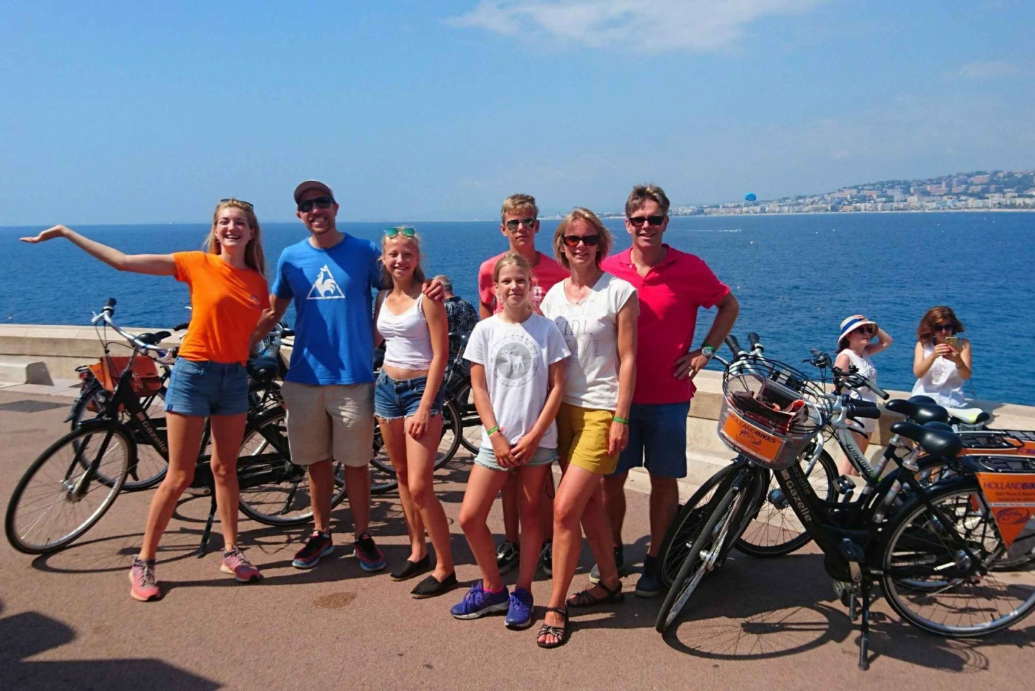 Nizza und seine panoramische Umgebung mit dem E-Bike