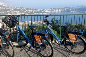 Nice en zijn panoramische omgeving op de e-bike