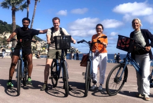 Nice e os seus arredores panorâmicos em bicicleta eléctrica