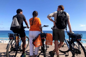 Nice e os seus arredores panorâmicos em bicicleta eléctrica