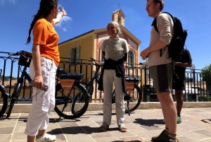 Nice og de panoramiske omgivelsene på elsykkel