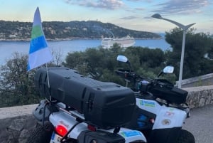 NICE MED ELEKTRISK QUAD: Panoramatur fra Nice