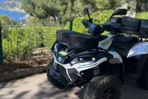 NICE MED ELEKTRISK QUAD:panoramatur från Nice