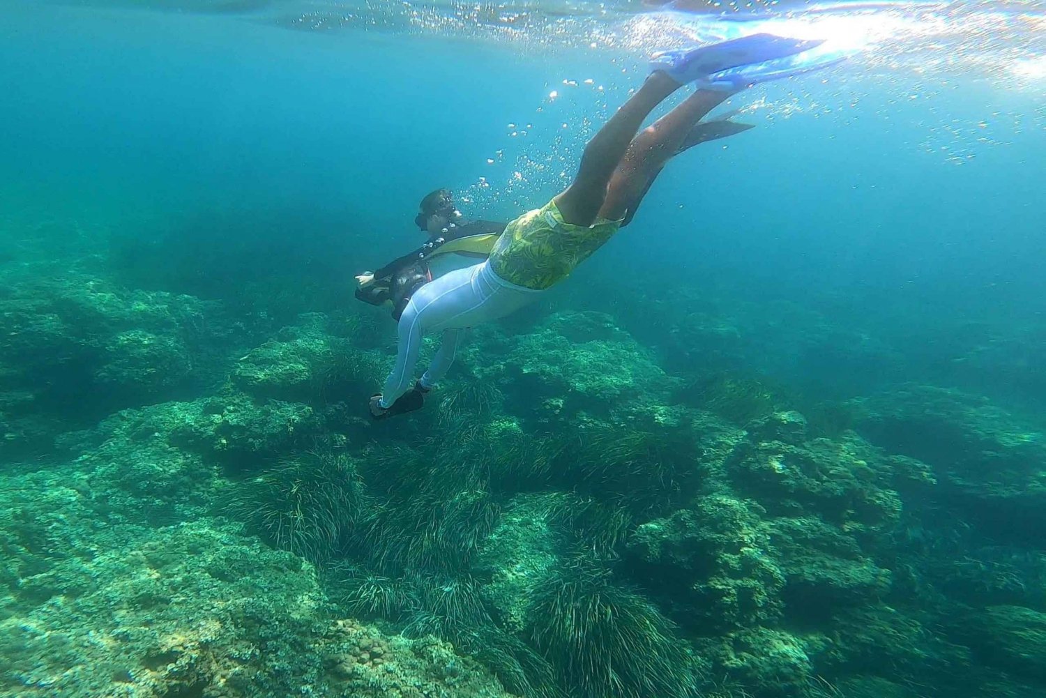 Nice, Cap d'Ail : Excursion en scooter des mers avec plongée en apnée