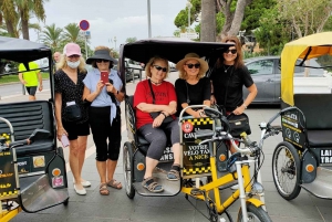Niza: Visita de la ciudad en bicitaxi con audioguía