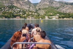 Fra Nice: Båtcruise langs kysten til Monaco