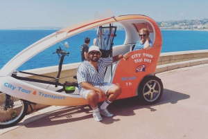 Nice : Guidet besøg i vélotaxi med elektrisk assistance.