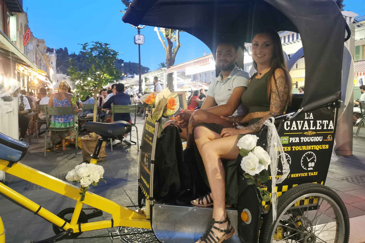 Nicea: wycieczka po mieście elektryczną rikszą z lokalnym przewodnikiem