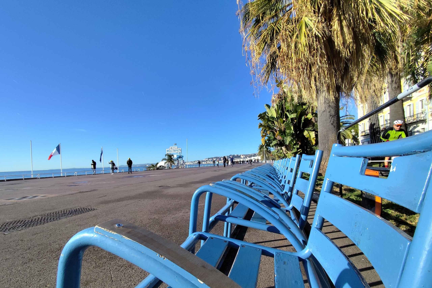 Nice: Visita familiar à cidade em bicicleta Táxi elétrico (4 lugares confortáveis)