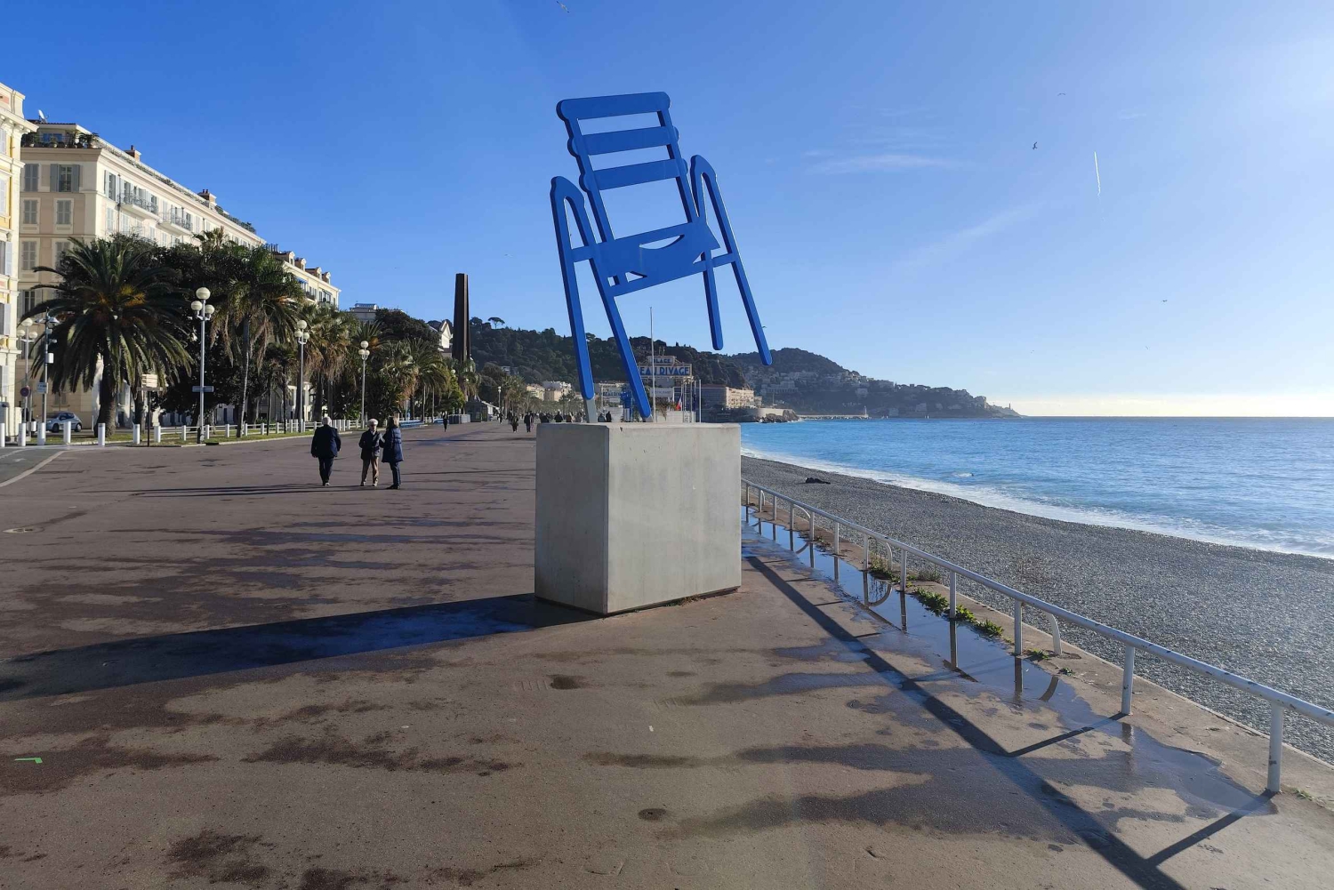 Nice: Visita familiar à cidade em bicicleta Táxi elétrico (4 lugares confortáveis)