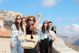 Niza: Tour guiado de un día por la Costa Azul con visita a una perfumería
