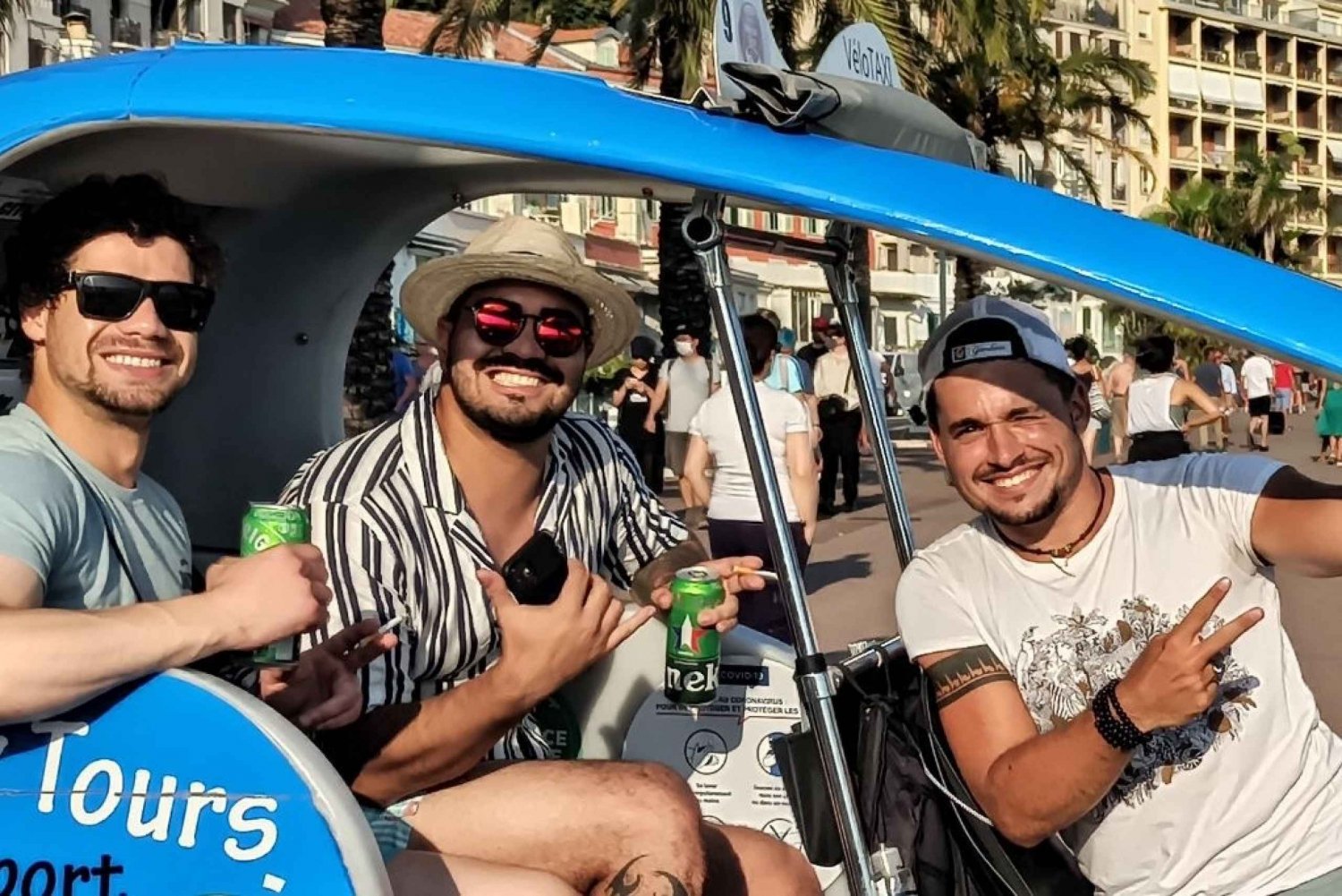 Nice: Guided City Tour by Electric Pedicab
