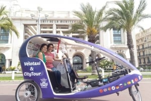 Nice: Private Guided Tour by Electric Bike Taxi