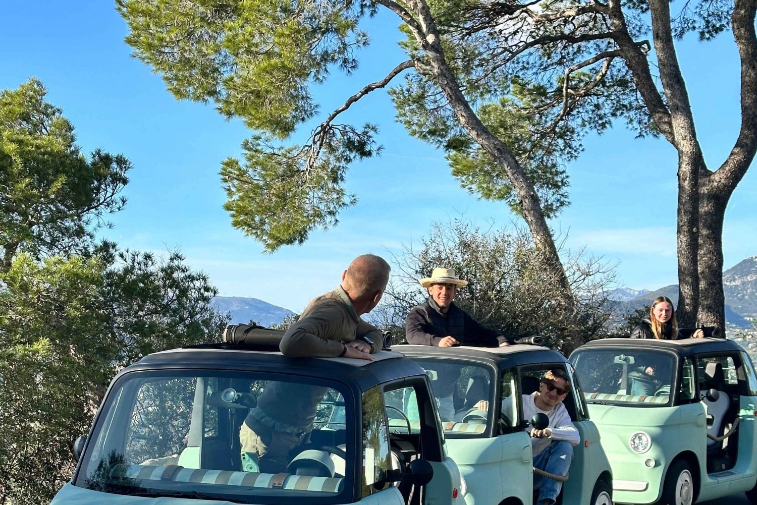 Da Nizza: seguite una guida in auto elettrica sulla Costa Azzurra!